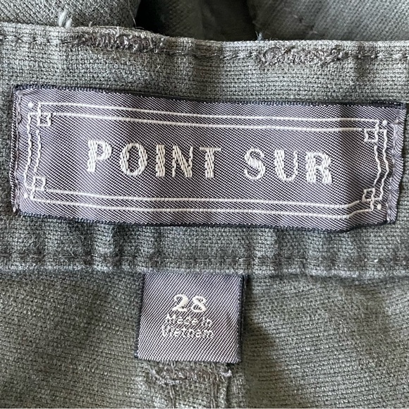 J. Crew Point Sur washed wide-leg crop pant green 35909 - Picture 12 of 12